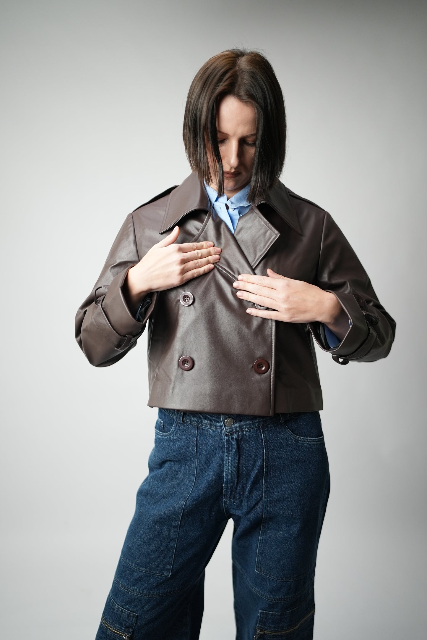 The Brown Leather Jacket
