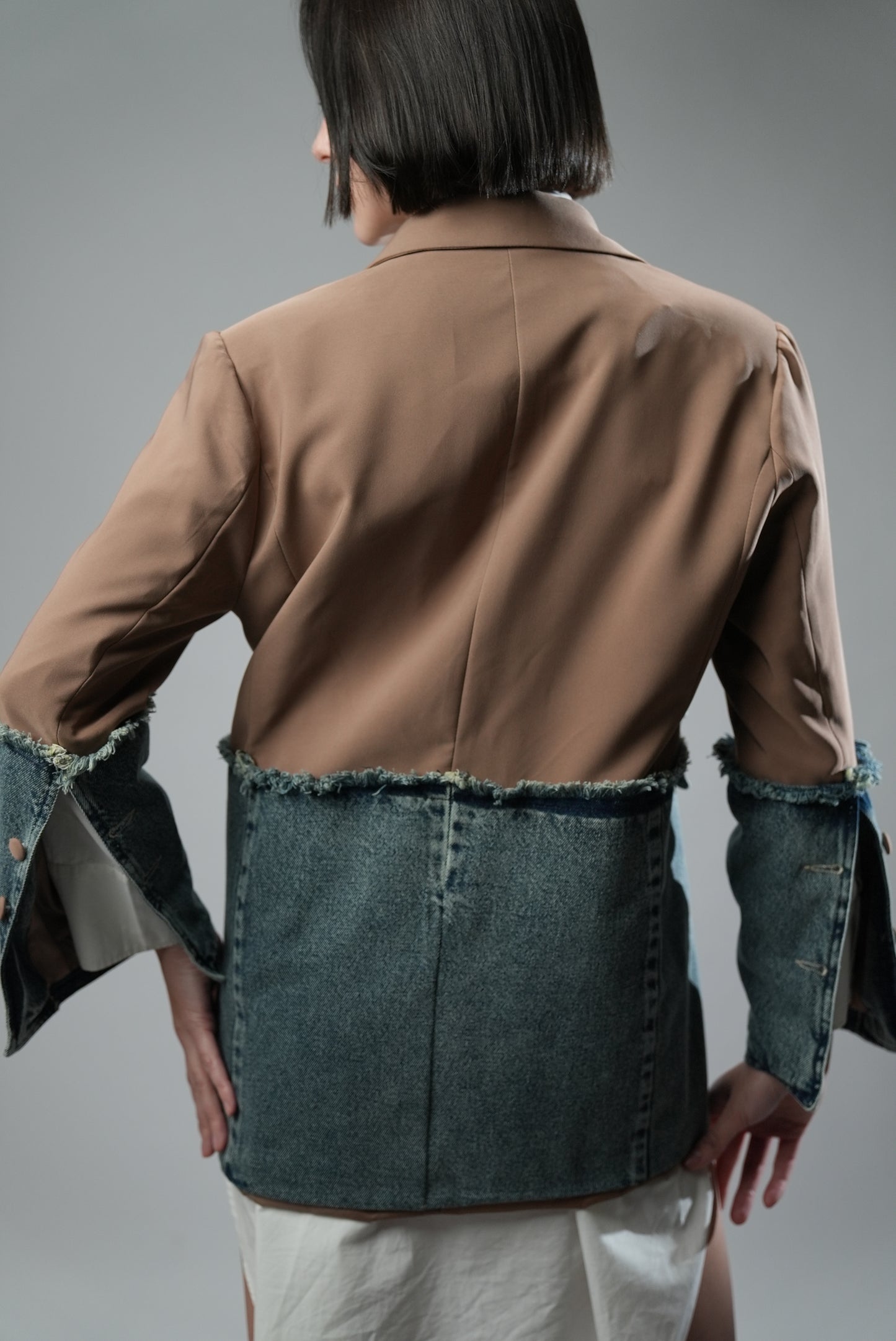 The denim fusion blazer