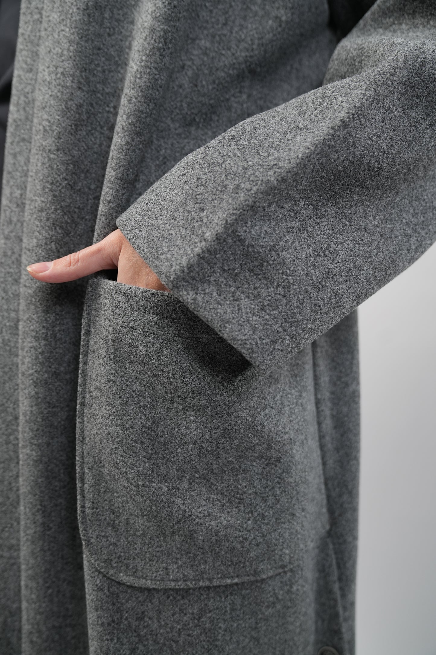 Long grey Coat