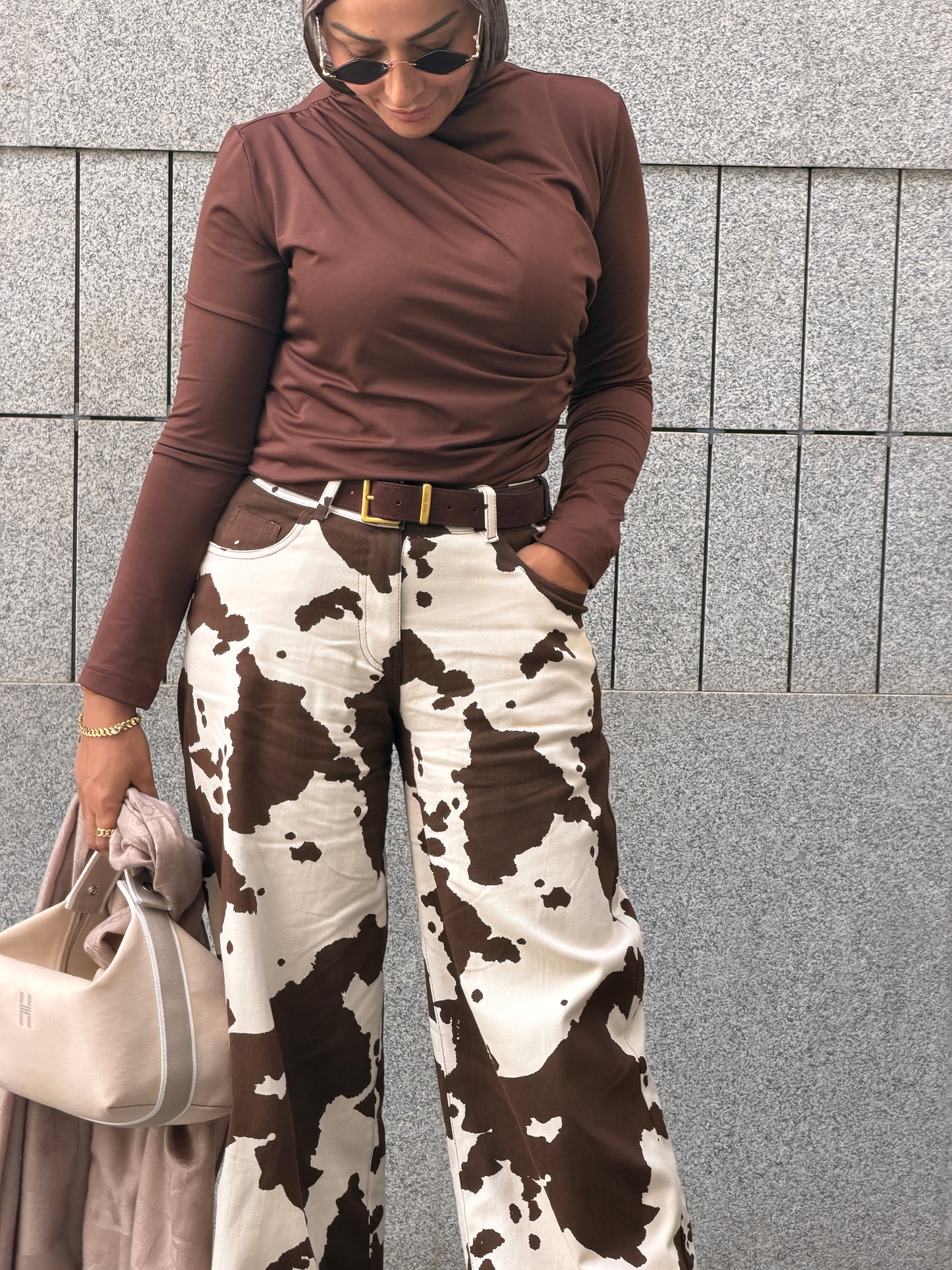 Cow pants