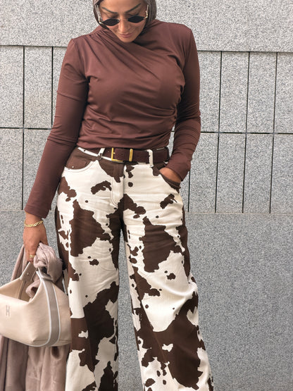 Cow pants
