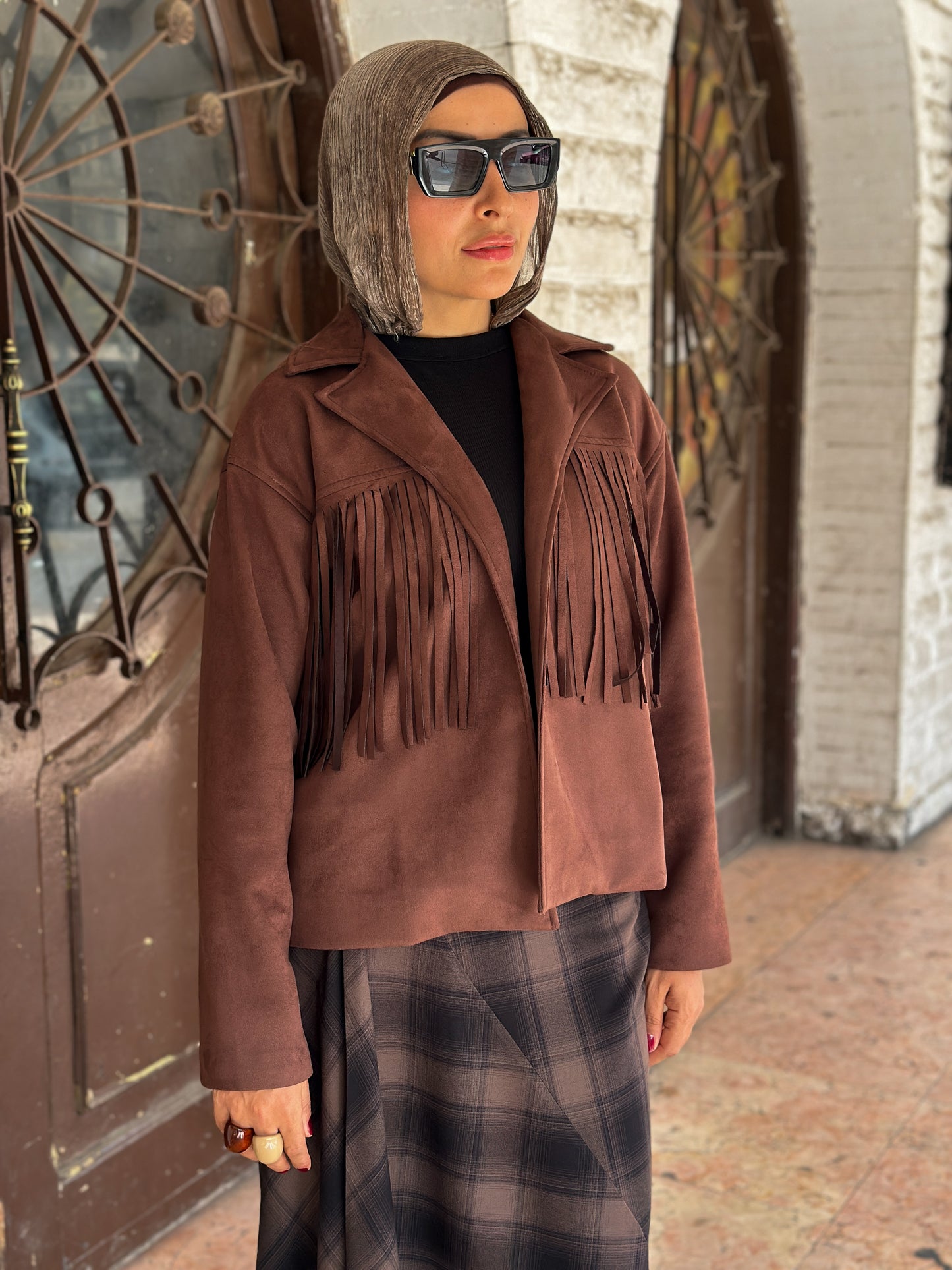 The Western Suede Fringe Jacket