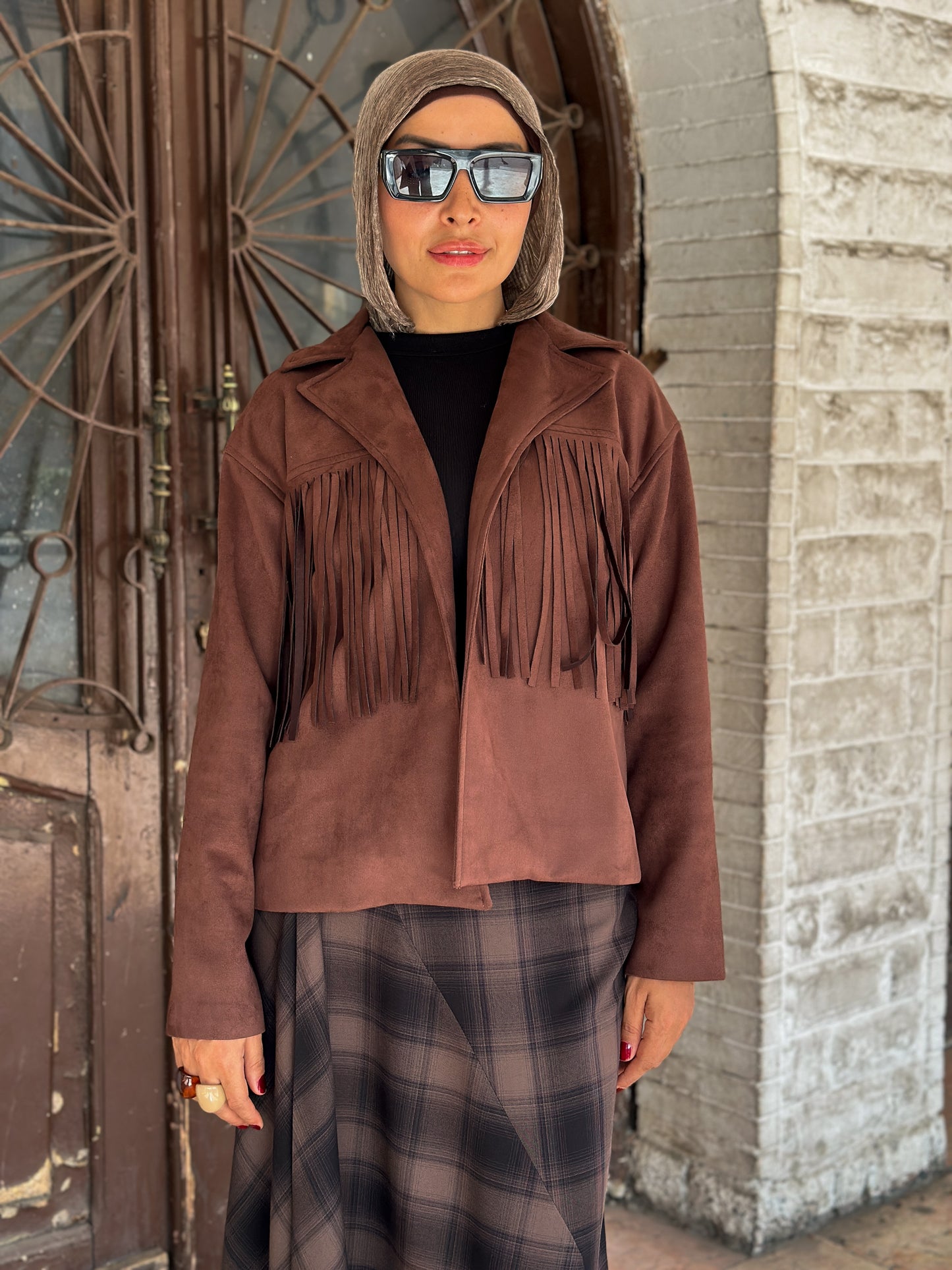 The Western Suede Fringe Jacket