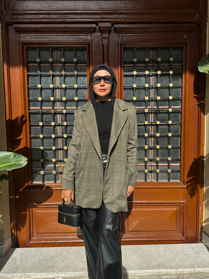 The Classic Wool Check Blazer