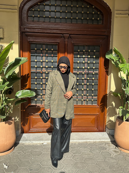 The Classic Wool Check Blazer