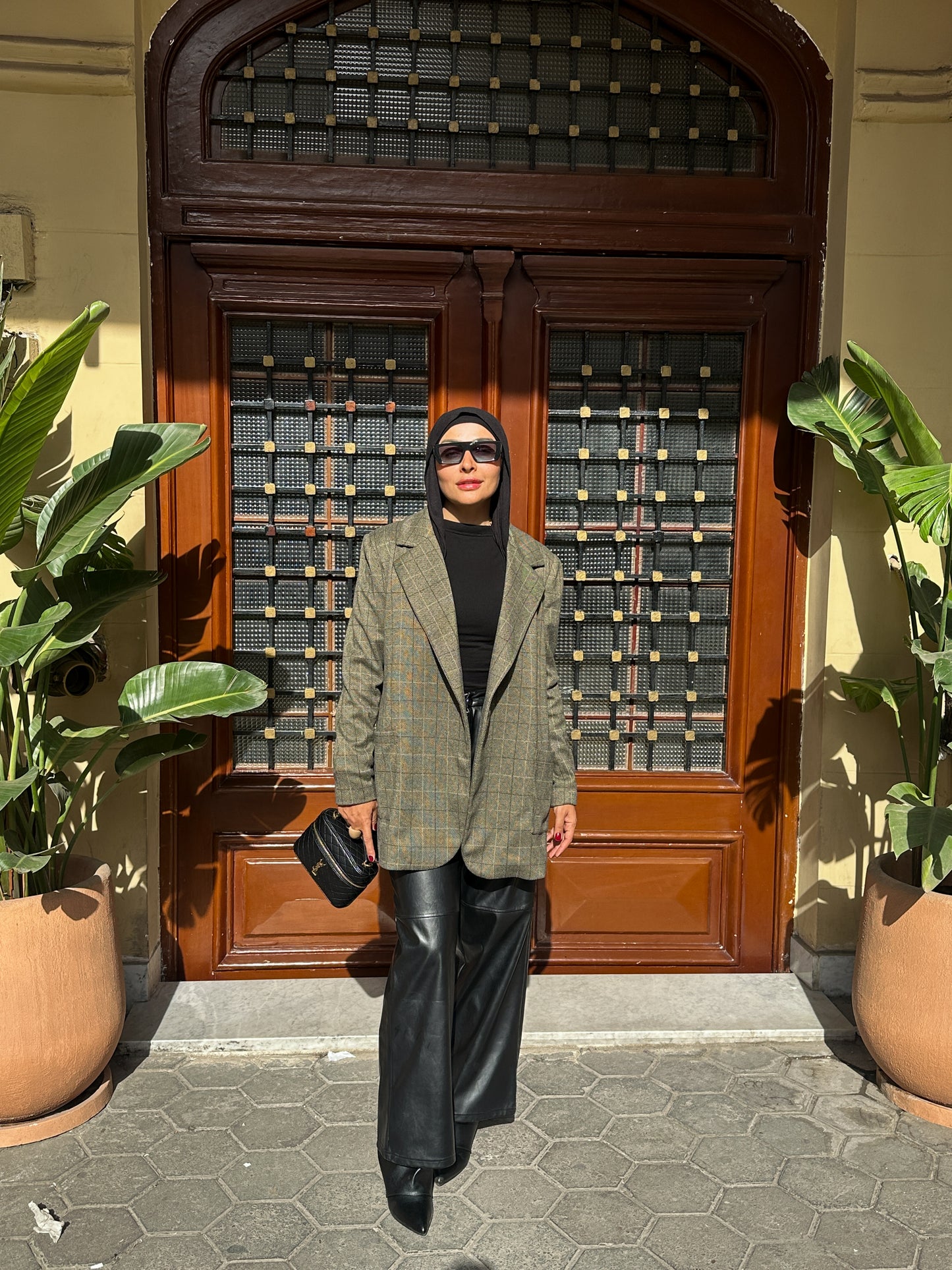 The Classic Wool Check Blazer