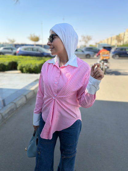 Twist Striped Shirt ✨