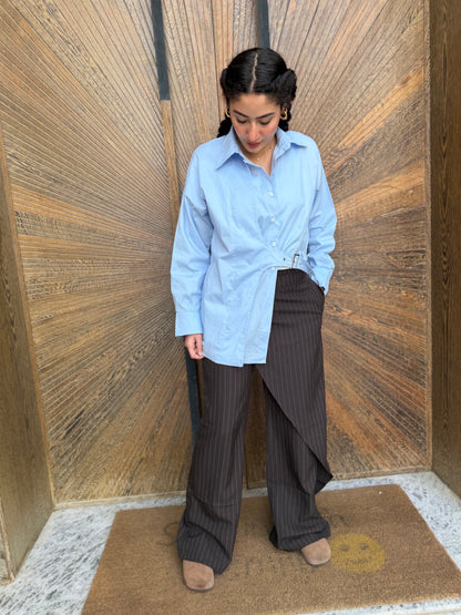 Belted Oversized Shirt ✨